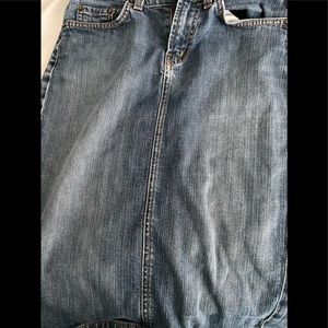 Jean skirt